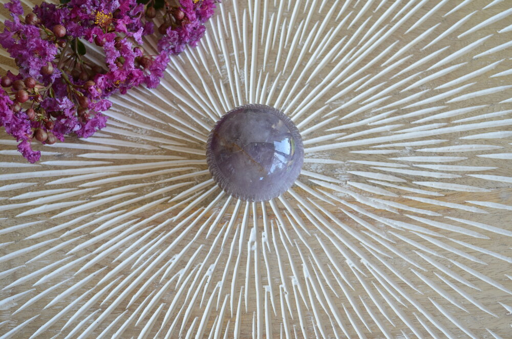 Amethyst sphere