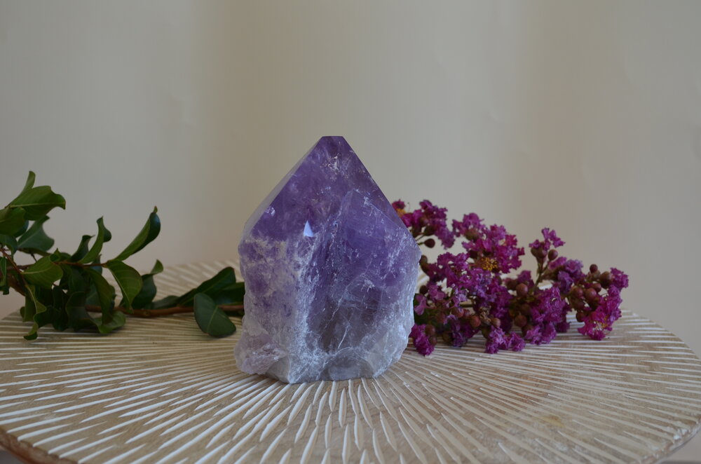 Amethyst base cut point