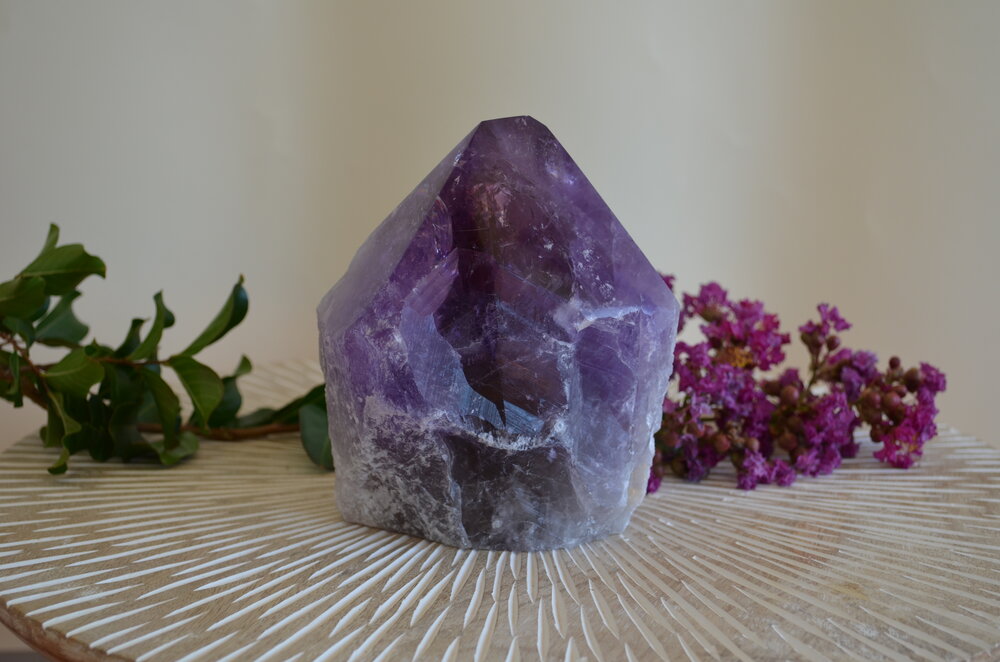 Amethyst base cut point