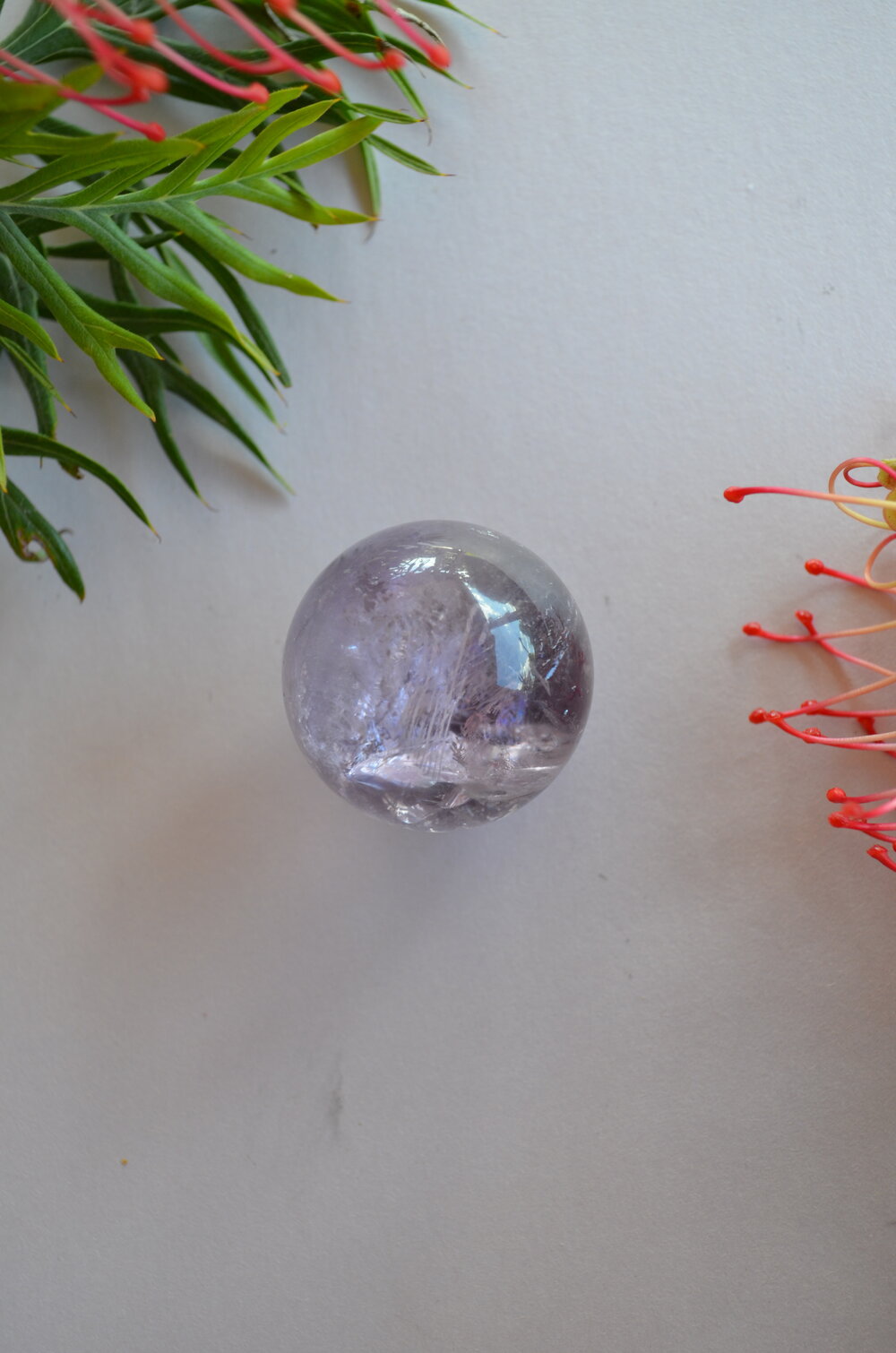 Amethyst sphere